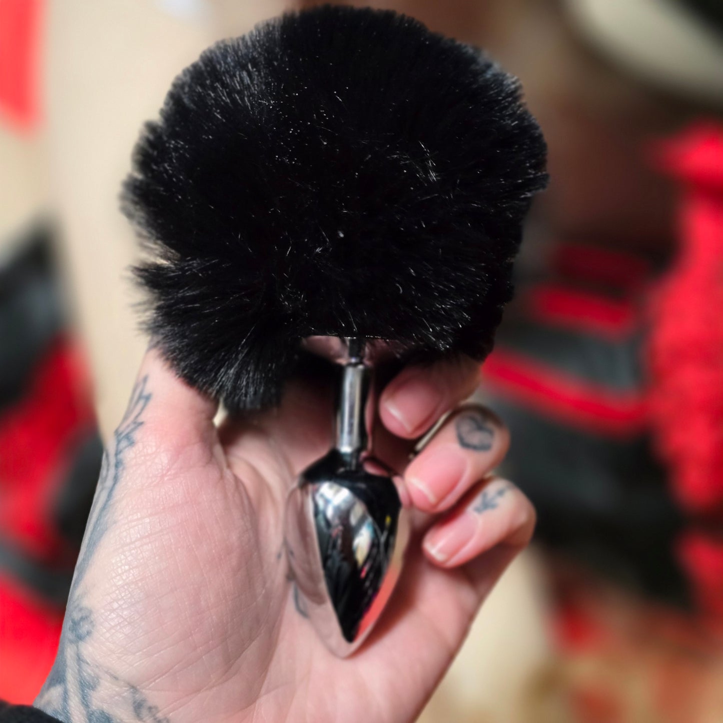 Fluffy Butt Plugs- Small