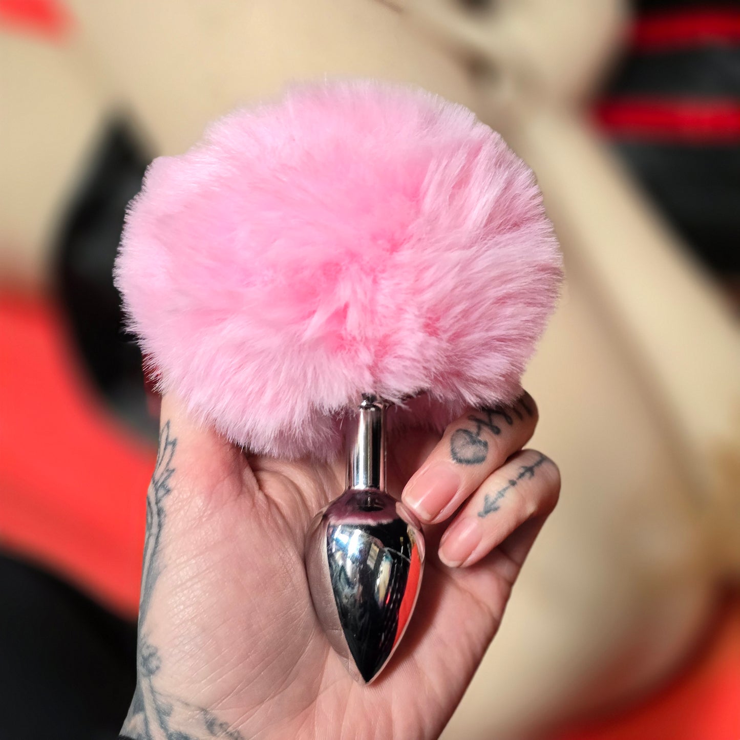 Fluffy Butt Plugs- Small