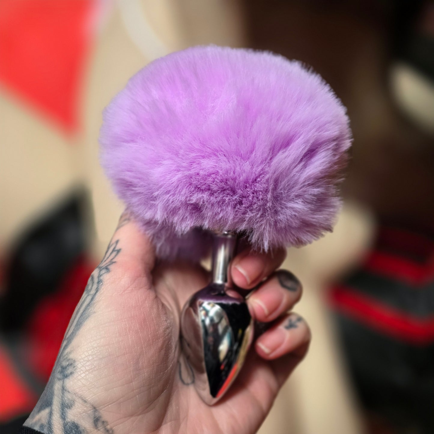 Fluffy Butt Plugs- Small
