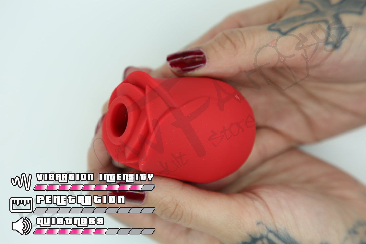 2 in 1 Rose Sex Toy With Tongue